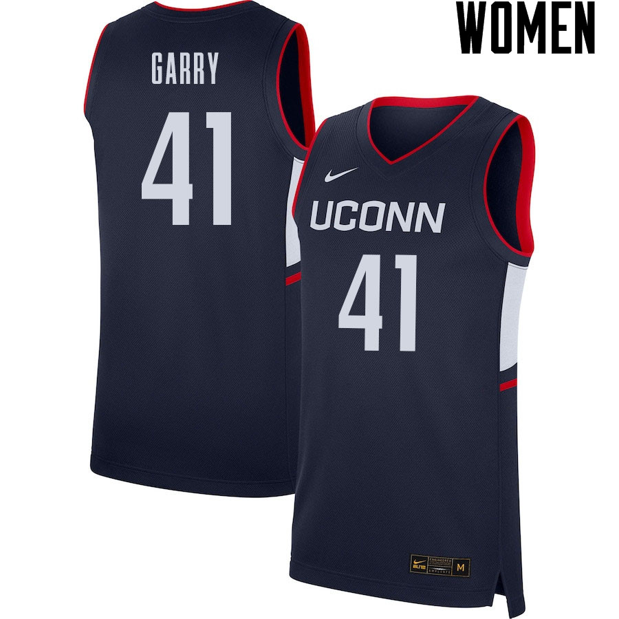 2021 Women #41 Matt Garry Uconn Huskies College Basketball Jerseys Sale-Navy - Click Image to Close
